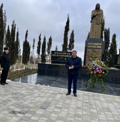 Bəşər tarixinin ən qanlı cinayətlərindən olan Xocalı faciəsindən 31 il ötür. Faciənin ildönümü ilə əlaqədar Kəlbəcər rayonunda anım tədbiri  keçirilib.