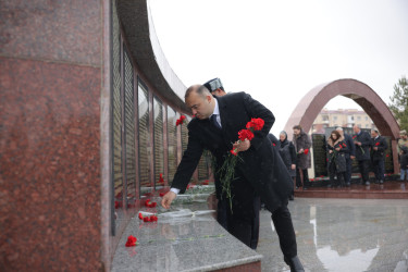 Qanlı Yanvar faciəsinin 36-cı ildönümü Kəlbəcər rayonunda qeyd edilib.