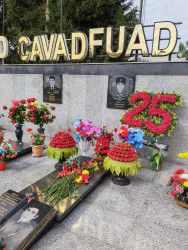 27 sentyabr “Anım Günü” ilə əlaqədar Vətən müharibəsi şəhidi Məhərrəmli Fuad Füzuli oğlunun məzarı və ailəsi ziyarət edilib