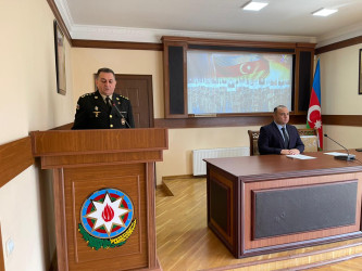 27 sentyabr-Anım Günü ilə bağlı “27 sentyabr-Zəfərə gedən yolun başlanğıcıdır” mövzusunda konfrans keçirilib.