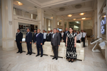 “Şəhərsalma və Memarlıq İli” çərçivəsində, İşğaldan azad olunmuş Kəlbəcər rayonunda innovativ yanaşmaların tətbiqi ilə genişmiqyaslı bərpa-quruculuq işləri, milli-mənəvi  kimliyimizin qorunması və tanıdılması mövzusunda tədbir keçirilib.