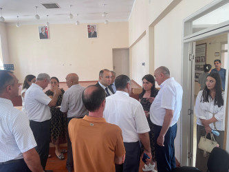 Kəlbəcər rayon İcra Hakimiyyətinin başçısı Azər Qocayev Mingəçevir şəhərində yaşayan vətəndaşlar üçün səyyar-görüş qəbulunu keçirib.