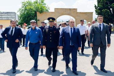 Birinci Qarabağ müharibəsində itkin düşən  Gəncə  Şəhidlər xiyabanında 31 il əvvəl naməlum şəhid kimi dəfn edilmiş, kimliyi bir qədər əvvəl müəyyənləşdirilən Məmmədov Hafiz Qədim oğlunun məzarı abadlaşdırılıb.