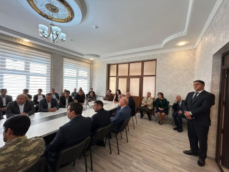 YAP Kəlbəcər rayon təşkilatı 26 sentyabr 2025–ci il tarixində 27 Sentyabr – Anım Günü ilə əlaqədar  “Müasir tariximizin ən yeni səhifəsi - 27 Sentyabr” adlı tədbir keçirilib.