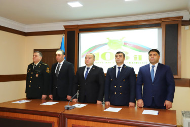 1 oktyabr - Azərbaycan Respublikası Prokurorluğunun yaradılmasının 108-ci il dönümü Kəlbəcər rayon İcra Hakimiyyətində qeyd olunub