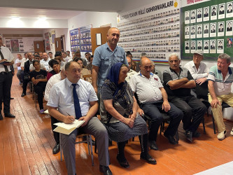 Kəlbəcər rayon İcra Hakimiyyətinin başçısı Azər Qocayev Ağdam rayon, Dördyol-1 köçkün qəsəbəsi, Kəlbəcər rayon 128 saylı tam orta məktəbin inzibati binasında həmin ərazidə yaşayan vətəndaşlar üçün səyyar-görüş qəbulunu keçirib.