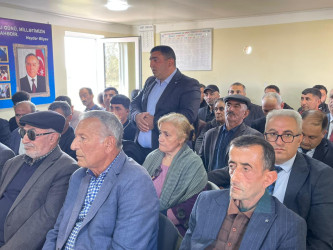 Kəlbəcər rayon İcra Hakimiyyətinin başçısı Azər Qocayev Bərdə rayonu, Lənbərən kəndində və ora yaxın ərazidə yaşayan vətəndaşlar üçün səyyar-görüş qəbulunu keçirib.