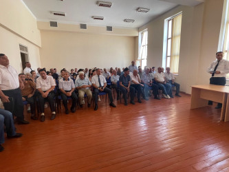 Kəlbəcər rayon İcra Hakimiyyətinin başçısı Azər Qocayev Mingəçevir şəhərində yaşayan vətəndaşlar üçün səyyar-görüş qəbulunu keçirib.