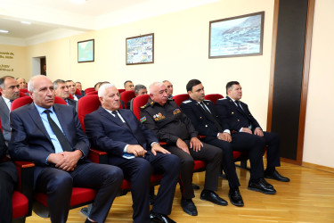1 oktyabr - Azərbaycan Respublikası Prokurorluğunun yaradılmasının 108-ci il dönümü Kəlbəcər rayon İcra Hakimiyyətində qeyd olunub