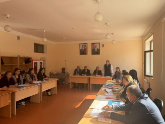 Məktəblərdə sağlam və rasional qidalanma mövzusunda tədbir keçirilmişdir