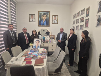 Milli Qəhrəman Hökümə Əliyevanın ailəsi ziyarət edilib.