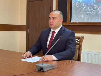 Kəlbəcər rayon İcra Hakimiyyətinin və Kəlbəcər rayon Ağsaqqallar şurasının birgə təşkilatçılığı ilə “8 noyabr-tarixi zəfər, milli qürür günümüzdür”mövzusunda tədbir keçirilib.