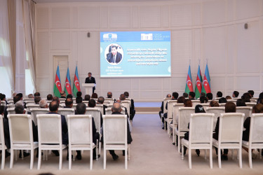 “Şəhərsalma və memarlıq ili”çərçivəsində “Ümummilli Lider Heydər Əliyevin respublikaya rəhbərlik etdiyi illər  Azərbaycan şəhərsalma və memarlığının inkişafında xüsusi mərhələ təşkil edir” mövzusunda  tədbir keçirilib.