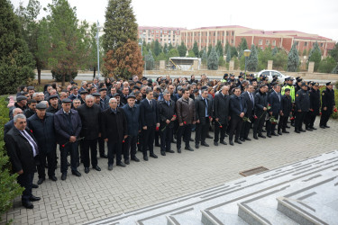 Müasir Azərbaycan dövlətinin memarı və qurucusu, xalqımızın Ümummilli Lideri Heydər Əliyevin vəfatının 22-ci ildönümü Kəlbəcər rayonunda hörmət və ehtiramla anılıb.