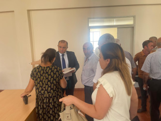 Kəlbəcər rayon İcra Hakimiyyətinin başçısı Azər Qocayev Mingəçevir şəhərində yaşayan vətəndaşlar üçün səyyar-görüş qəbulunu keçirib.