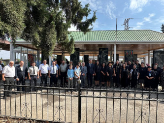 27 sentyabr “Anım Günü” ilə əlaqədar şəhid Bəylərov Seymur Səlyəddin oğlunun ailəsi və məzarı ziyarət edilib.