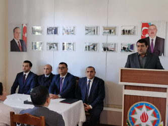 27 sentyabr-Anım Günü münasibəti ilə  Kəlbəcər Rayon Mərkəzi Xəstəxanası Publik Hüquqi Şəxsdə tədbir keçirilib.