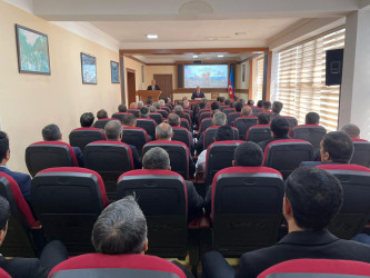 Kəlbəcər rayon İcra Hakimiyyətinin və Kəlbəcər rayon Ağsaqqallar şurasının birgə təşkilatçılığı ilə “8 noyabr-tarixi zəfər, milli qürür günümüzdür”mövzusunda tədbir keçirilib.