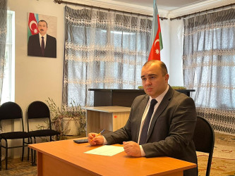 Kəlbəcər rayon İcra Hakimiyyətinin başçısı Azər Qocayev Qax rayonu, Almalı kəndində və həmin ərazidə yaşayan vətəndaşlar üçün səyyar-görüş qəbulunu keçirib.