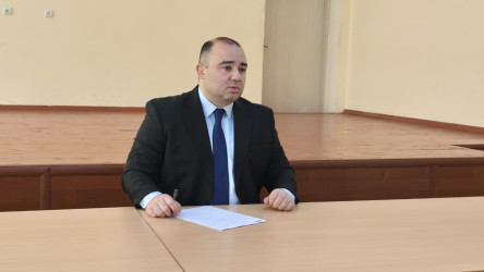Kəlbəcər rayon İcra Hakimiyyətinin başçısı Azər Qocayev Mingəçevir şəhəri ərazisində yaşayan vətəndaşlar üçün səyyar-görüş qəbulunu keçirib.