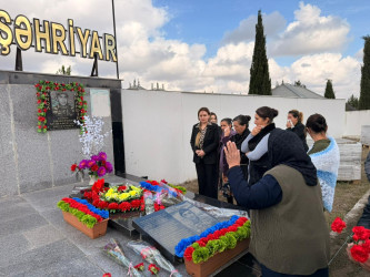 27 sentyabr “Anım Günü” ilə əlaqədar antiterror əməliyyatı  zamanı şəhid olmuş Mehtiyev Şəhriyar Mübariz oğlunun ailəsi və məzarı ziyarət edilib.