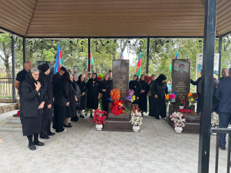 Vətən Müharibəsi şəhidi Abdullayev Həsən Aydın oğlunun ailəsi və məzarı ziyarət edilib.