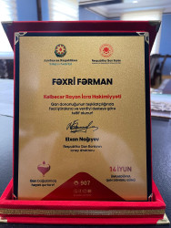 Kəlbəcər rayon İcra Hakimiyyəti qan donorluğuna göstərdiyi fəal dəstəyinə görə Azərbaycan Respublikası Səhiyyə Nazirliyi Respublika Qan Bankı tərəfindən 14 iyun Beynəlxalq Qan donorluğu günü ilə bağlı Fəxri Fərmanla təltif olunub.