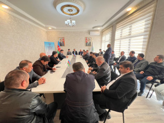 YAP Kəlbəcər rayon təşkilatı tərəfindən “Konstitusiya və Suverenlik İli” çərçivəsində 8 Noyabr – Zəfər Günü münasibətilə  4 noyabr 2025-ci il tarixində  Zəfərin təntınəsi mövzusunda tədbir keçirilmişdir.