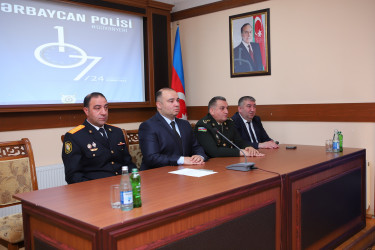 Kəlbəcər rayonunda Azərbaycan Polisinin yaradılmasının 107-ci ildönümü qeyd edilib.