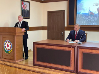 Kəlbəcər rayon İcra Hakimiyyətinin və Kəlbəcər rayon Ağsaqqallar şurasının birgə təşkilatçılığı ilə “8 noyabr-tarixi zəfər, milli qürür günümüzdür”mövzusunda tədbir keçirilib.