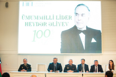 “Heydər Əliyev İli” çərçivəsində “Heydər Əliyev və Azərbaycan dili” mövzusunda tədbir keçirilib.